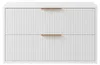 Mobiletto Da Bagno Sotto Il Lavabo Rea Mono 80Cm Bianco Anteprima dell’immagine prodotto 1