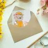 Mr. & Mrs. Panda babykarte Paketzustellerin Herz - Grau Produktbild-Vorschau 3