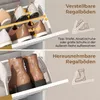 Szafka na buty HOMCOM z 2 klapami, pojemność na 12–16 par, Podgląd zdjęcia produktu 6