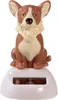 Solar-Wackelfigur Queen und Corgi Náhľad obrázku produktu 4