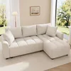Merax 3-Sitzer Sofa, L-förmiges Ecksofa mit Chaiselongue, Produktbild-Vorschau 1
