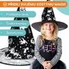 KRUMAD Halloween Hexenhut Schwarz - spitzer Zaubererhut mit Produktbild-Vorschau 4