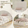 Letto per bambini imbottito Merax 90x200 con contenitore Anteprima dell’immagine prodotto 11