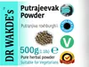 DR WAKDE'S Putrajeevak Pulver (Putranjiva roxburghii) - 500 Produktbild-Vorschau 2
