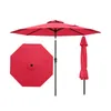 COSTWAY Ø270cm Sonnenschirm Sechseck Gartenschirm  Produktbild-Vorschau 1