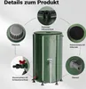 Wiltec Faltbare Regentonne 250 l mit Deckel, Regenfass aus Produktbild-Vorschau 4