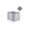 SuperSparSet 10x Eurobox NextGen Grip mit Scharnierdeckel Produktbild-Vorschau 4