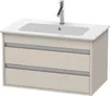 Waschtischunterbau KETHO 480x800x475mm taupe taupe Produktbild-Vorschau 1