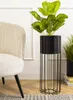 HowHomely Modern Pflanzenständer mit Topf, Blumenhocker aus Produktbild-Vorschau 7