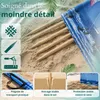 Lantigo Paravent de Plage Kite-Surf 4 m Brise-vent pour Voir les images du produit 6