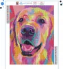 ARTULIO - Diamond Painting Set - Bunter Hundeporträt - 40 x Produktbild-Vorschau 3