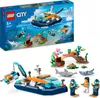 LEGO 60377 City Meeresforscher-Boot Spielzeug, Set enthält Produktbild-Vorschau 1