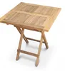 Klapptisch Gartentisch 60 x 60 cm in Premium Teak Produktbild-Vorschau 2
