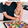 Silikonowa mata do pieczenia makaroników 40 otworów bez BPA Podgląd zdjęcia produktu 7