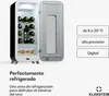 Klarstein Cave à vin sur pied 1 zone, Petit réfrigérateur à Voir les images du produit 3
