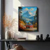Malen nach Zahlen Erwachsene Landschaft Bergstraße 50x40 - Produktbild-Vorschau 3