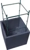 A square planter with a metal support structure inside, shown against a white background. Podgląd zdjęcia produktu