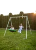 Balançoire double pour le jardin avec siège et nid de Voir les images du produit 15