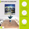 ARTland Glasbild Winterzeit Größe: 30x30 cm Produktbild-Vorschau 3