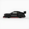 BlockBuddie™ 911 Schwarz Rot inspiriertes Klemmbaustein Produktbild-Vorschau 3