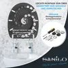 WC sedátko SANILO® s pomalým sklápěním a rychloupínáním Yin Náhled obrázku produktu 5