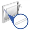 A diagram showing a replacement part for a window hinge, with a close-up view of the part. Produktbild-Vorschau