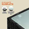 CASARIA® Polyrattan Beistelltisch 58x58x42 cm Produktbild-Vorschau 5