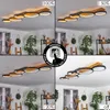 Caces Deckenlampe aus Metall/Holz/Kunststoff in Produktbild-Vorschau 2