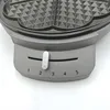 Gaufrier pour 5 gaufres fines en forme de cœur Ø20cm Cœur Voir les images du produit 31