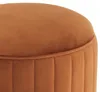 Casa Padrino Hocker Orange / Messing Ø 40 x H. 45 cm - Produktbild-Vorschau 3