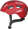 ABUS Fahrradhelm Youn-I 2.0 Jugendhelm Rot Größe M Licht Produktbild-Vorschau 1