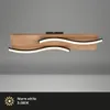 Briloner Vinka LED Deckenlampe Vintage, Holzdekor, Produktbild-Vorschau 2