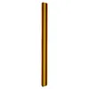 A single chocolate bar with brown and yellow stripes on a white background. Produktbild-Vorschau