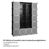 TolleTour Kleiderschrank DIY Regalsystem 20 Boxen Mit Tür&2 Produktbild-Vorschau 5