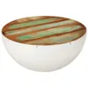 vidaXL Table basse en forme de coupe Vieux bois massif Voir les images du produit 6