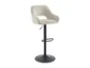 Barhocker 2er-Set - Cord & schwarzes Metall - Produktbild-Vorschau 4