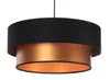 Lampa wisząca DOUBLE BLACK 50 miedziana/czarna Podgląd zdjęcia produktu 1