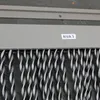 Türvorhang "Riva 3" 90 x 210 cm silber/schwarz Produktbild-Vorschau 4