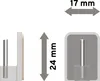 Interdeco Klebehaken mit Metallstift / Klebebefestigung für Produktbild-Vorschau 4