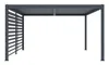 Zubehör G21 drehbare Lamellenwand 3,7 x 2,2 m für Pergola Produktbild-Vorschau 2