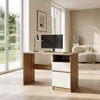 Kompaktný písací stôl 100 x 50 cm | Moderný počítačový a Náhľad obrázku produktu 7