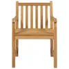 The Living Store 7-tlg. Garten-Essgruppe Massivholz Teak Produktbild-Vorschau 5