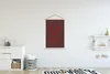 MuchoWow® Textilposter Atome - Rot - Retro 120x180 cm mit Produktbild-Vorschau 2