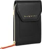 A black Bugatti purse bag is shown against a white background. Anteprima dell’immagine prodotto