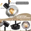 ZMH Deckenlampe Vintage Industrial 3 Flammig E14 Deckenspot Produktbild-Vorschau 3