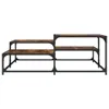 The Living Store Couchtisch Räuchereiche 107x107x40 cm Produktbild-Vorschau 5