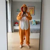 Onesie Kigurumi Pyjamas Pokemon Charmander Verkleidung Produktbild-Vorschau 5