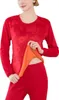 ASKSA Damen Thermounterwäsche Set Innenfleece Thermo Produktbild-Vorschau 1
