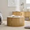 Runder Couchtisch mit Stauraum, Durchmesser 75 cm – ERNEST Produktbild-Vorschau 2