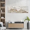 DEQORI Glasbild Echtglas 3x50x50 cm 'Sandwellenzauber' Produktbild-Vorschau 3